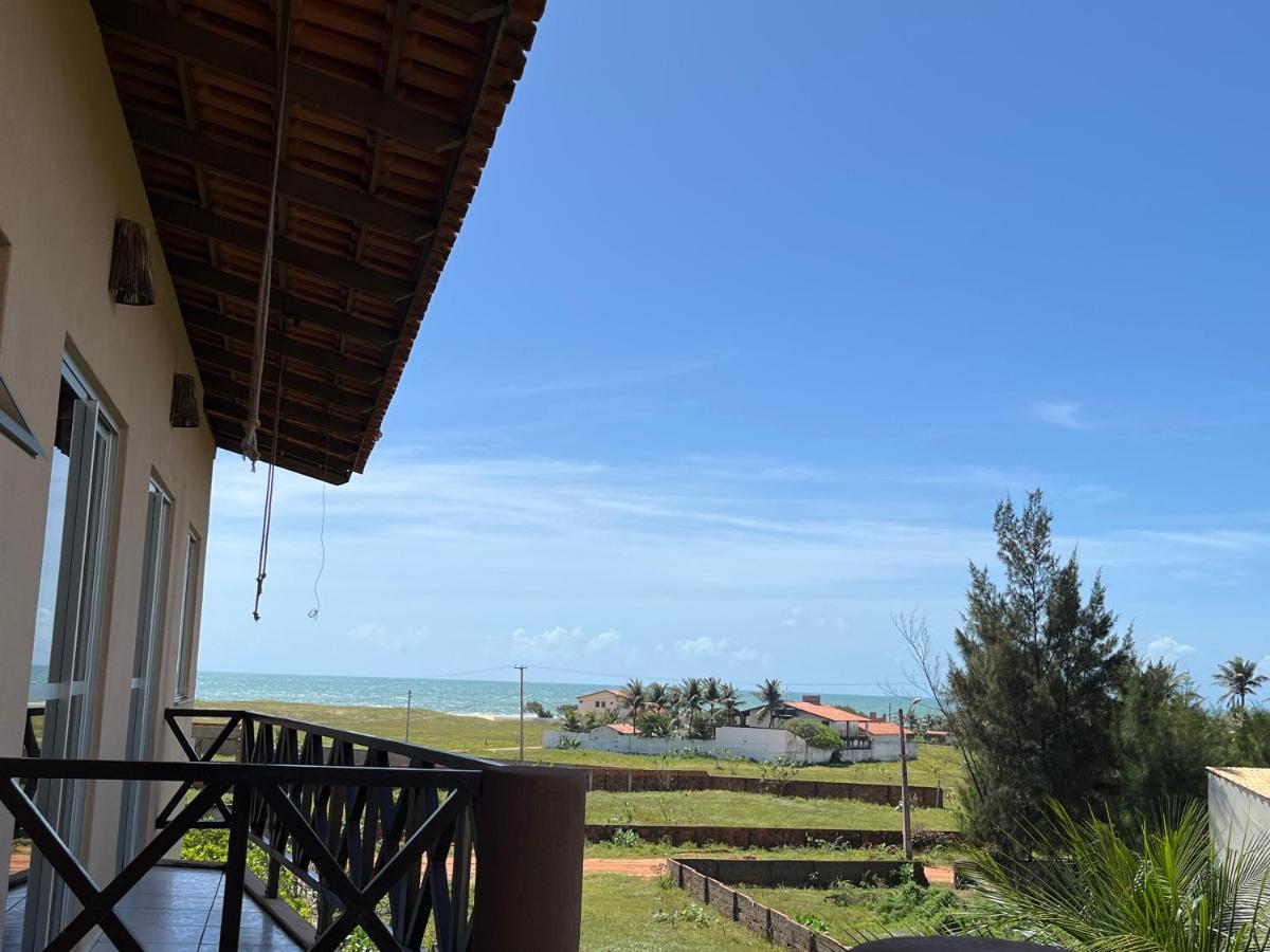 Flat Praia da Taíba - com vista Mar Exterior foto